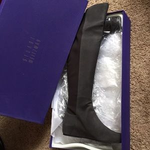 Stuart weitzman mainline suede over knee boot